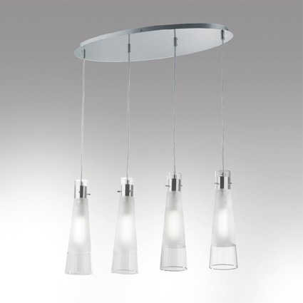 Lampa IDEAL LUX Kuky Clear SP4