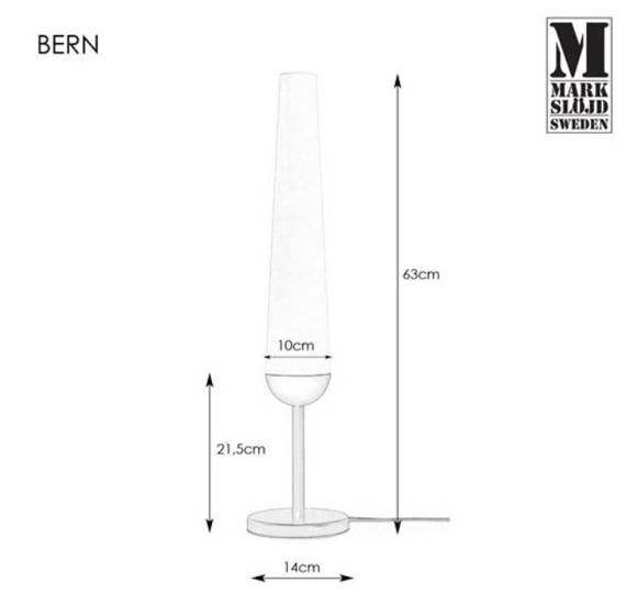 Markslojd 107904 Bern Lampa stołowa 